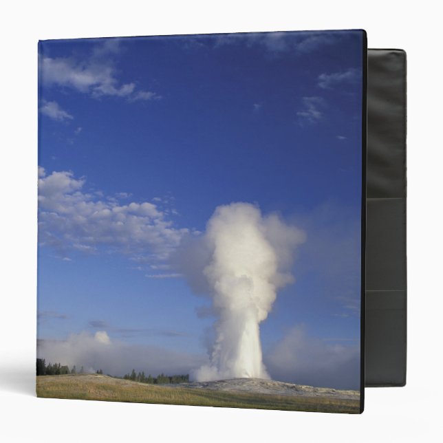 USA, Wyoming. Yellowstone National Park. Old Binder (Front/Inside)