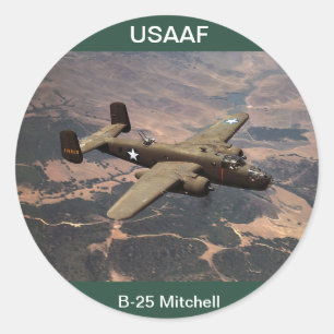 USAAF B-25 Mitchell Sticker
