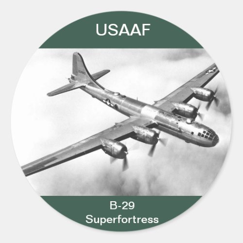 USAAF B_29 Superfortress Sticker