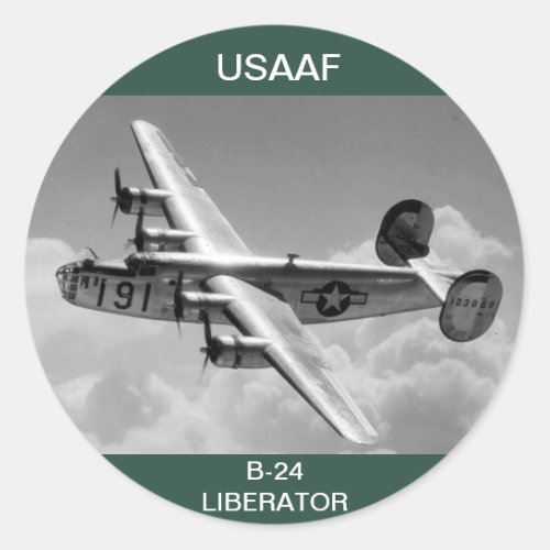 USAAF Consolidated B_24 Liberator Sticker