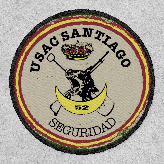 USAC SANTIAGO SEGURIDAD PATCH (Front)