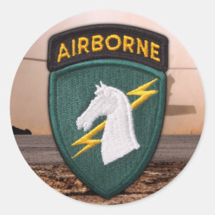 USACAPOC(A) 1st Special Ops patch Sticker