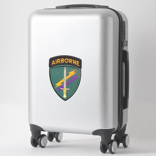 USACAPOC(A) Army Civil Affairs Contour Sticker (Suitcase)