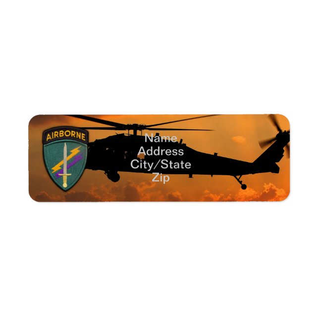 USACAPOC(A) PSYOP USARC special ops  patch Label (Front)