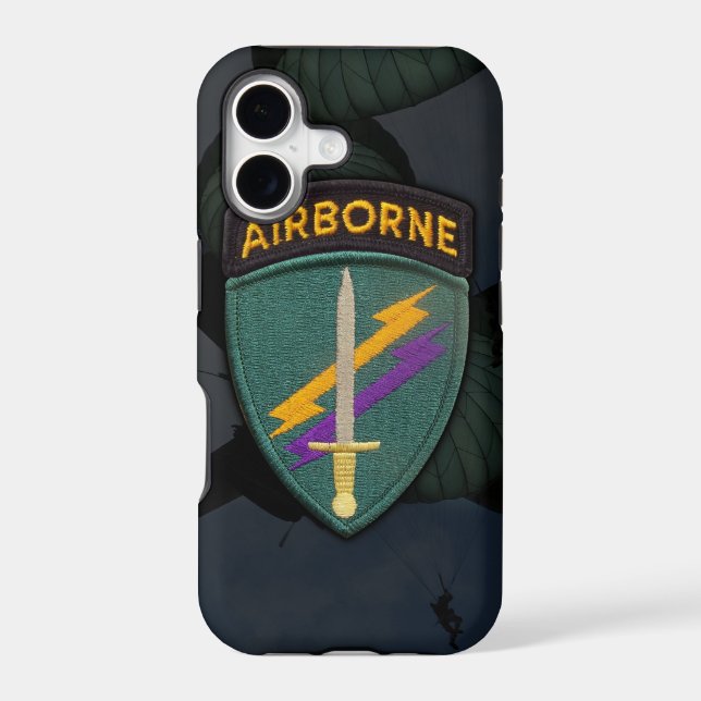 USACAPOC Special Operations Command  Patch Iphone Case (Back)