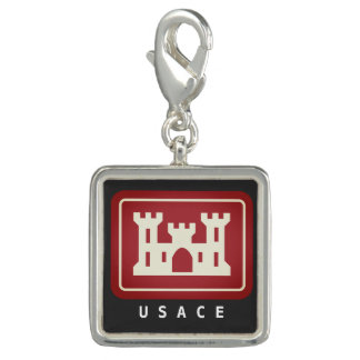 USACE Logo & Text Charm