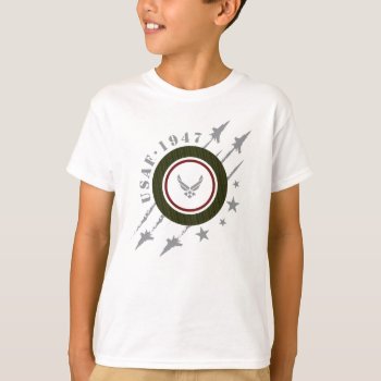 Usaf | 1947 Circle Jets T-shirt by usairforce at Zazzle