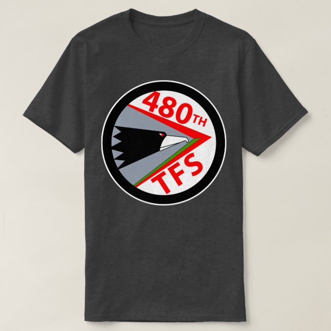 USAF 480th Tactical Fighter Squadron HK Vietnam WO T-Shirt (Design Front)