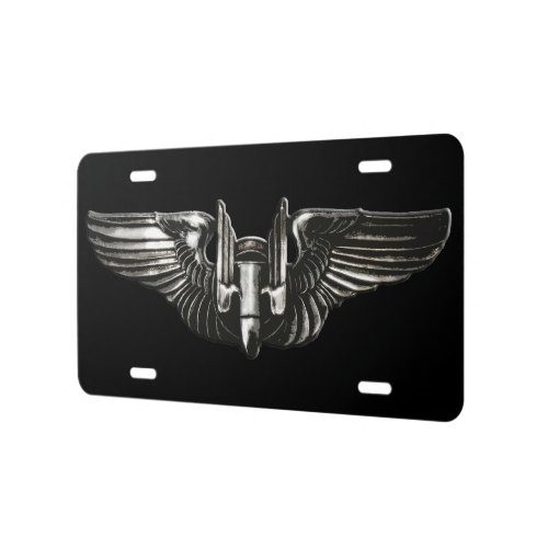 USAF Aerial Gunner Wings License Plate