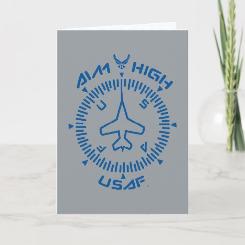 USAF  Aim High Card