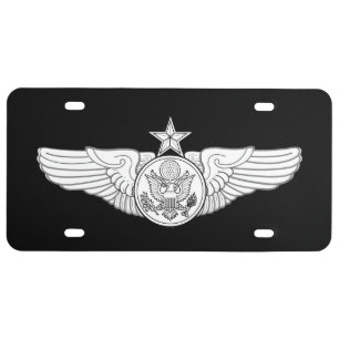USAF Aircrew Senior Enlisted Aircrew Wings License Plate