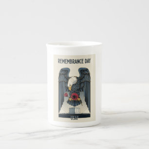 USAF Art Deco Remembrance Day Edition Bone China Mug
