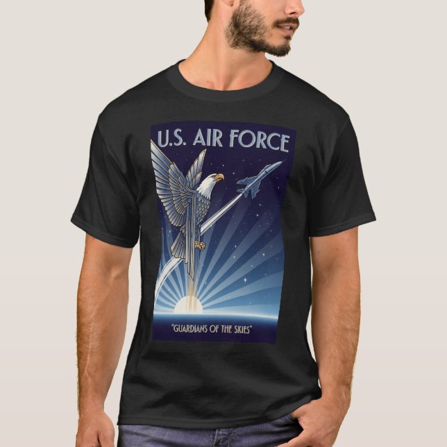 USAF Art Deco T-Shirt (Front)