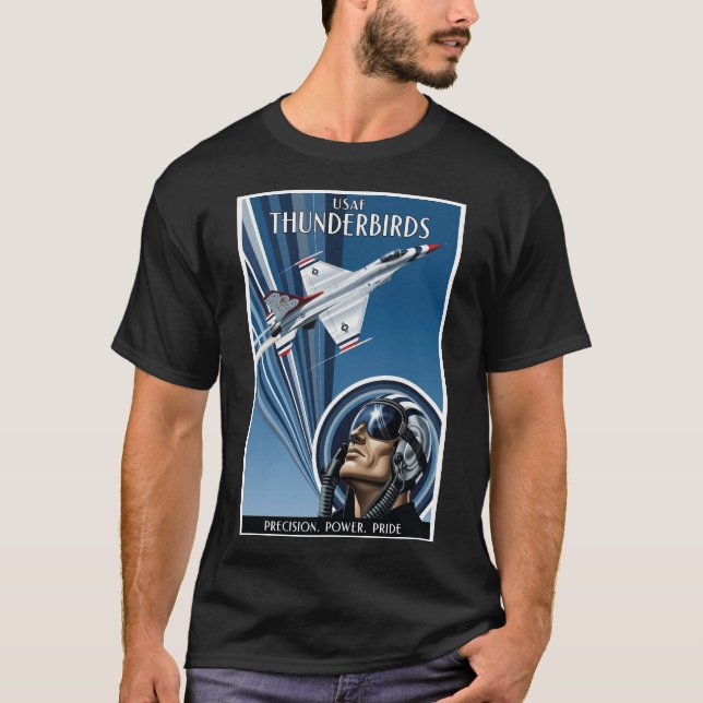 USAF Art Deco T-Shirt (Front)
