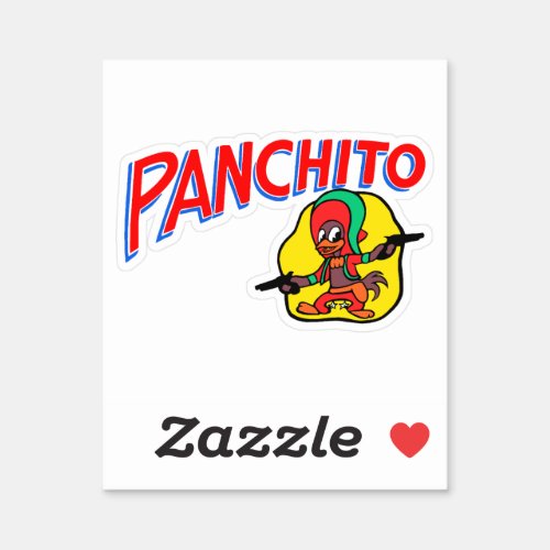 USAF B_25 _ Panchito _ Nose Art  Sticker