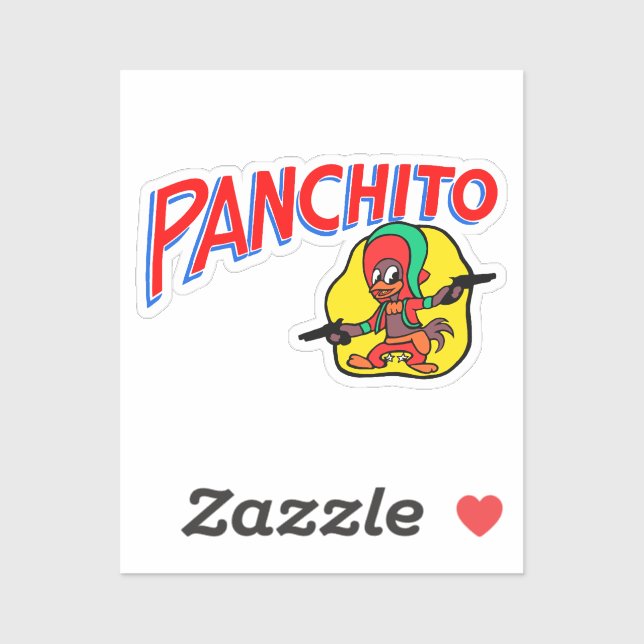 USAF B-25 - Panchito - Nose Art  Sticker (Sheet)