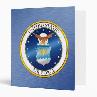 USAF Binder | Zazzle