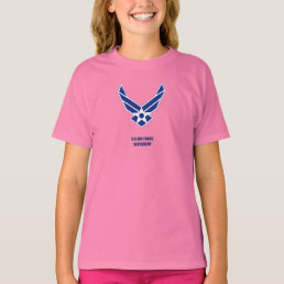 USAF Dependent Girl&#39;s Tee Shirt