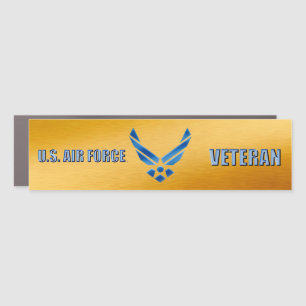 USAF Magnet Bumper Sticker Vet