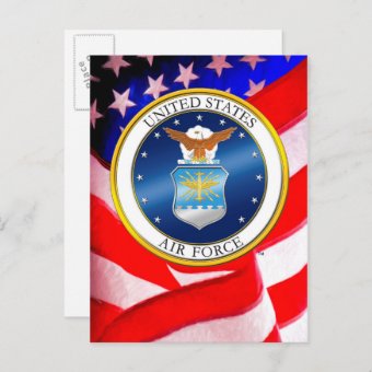 USAF Postcard | Zazzle