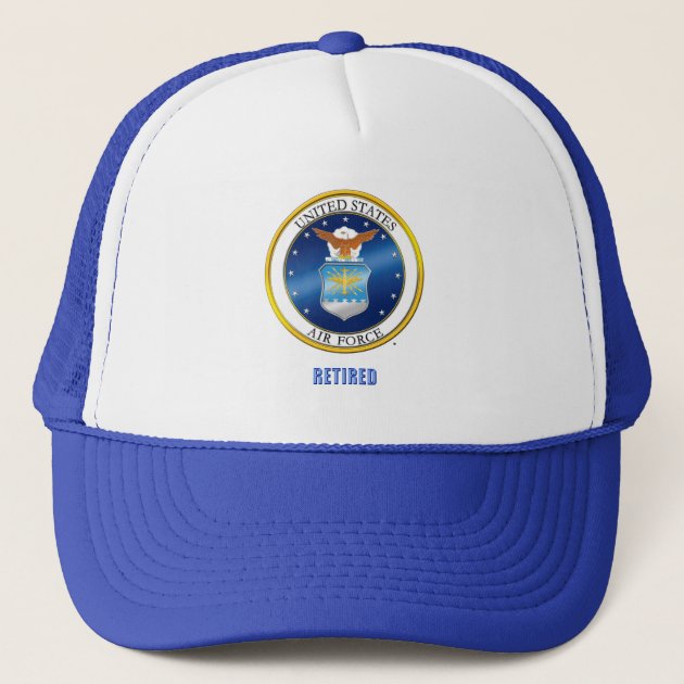 air force retired hat