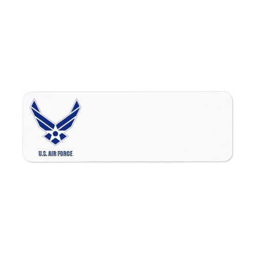 USAF Return Address Label