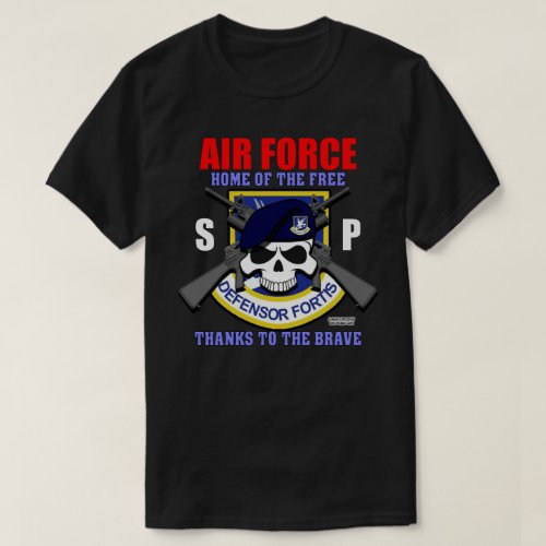 USAF Security Forces _ Security Police Veteran T_S T_Shirt