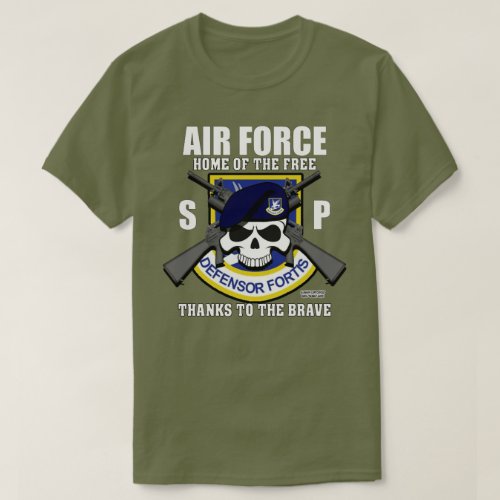 USAF Security Forces _ Security Police Veteran T_S T_Shirt