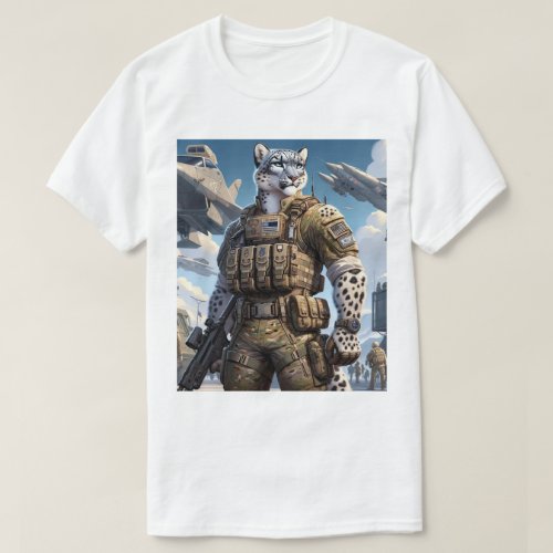 USAF Snow Leopard T_Shirt