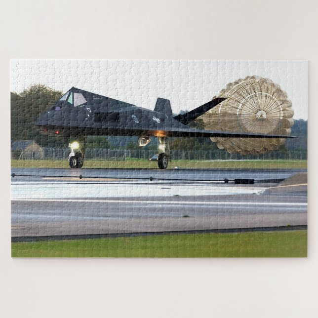 USAF Stealth Elite: 49th FW F-117A Jigsaw Puzzle (Horizontal)