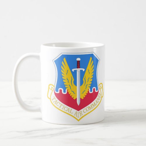 USAF TAC Tactical Air Command Coffee Mug