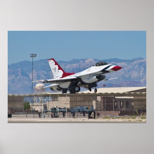 USAF Thunderbirds 6 Taking Off Poster