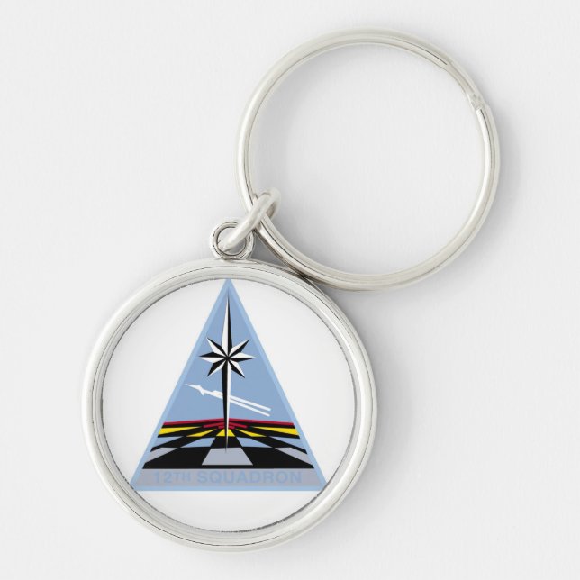 USAFA Cadet Squadron 12 "Dirty Dozen" Key Chain (Front)