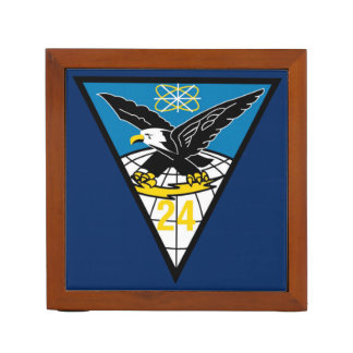 USAFA Cadet Squadron 24 Desk Organizer