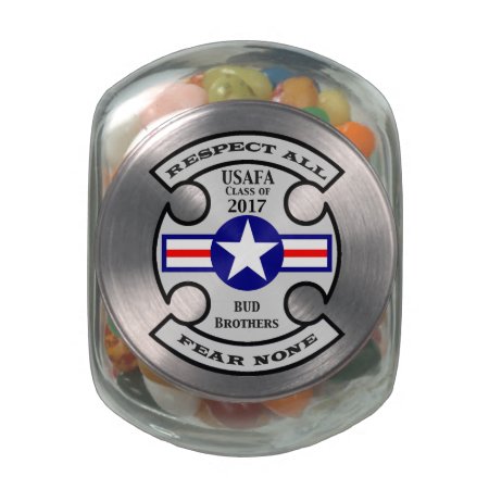 Usafa Class Of 2017 Jelly Belly™ Glass Jar