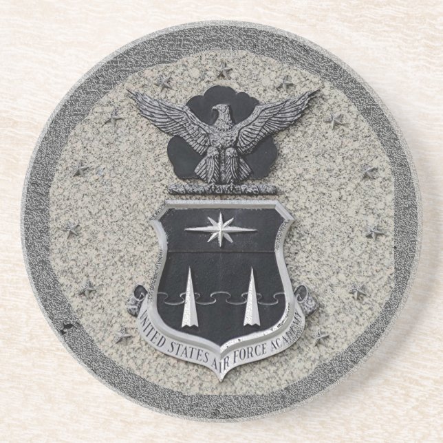 USAFA - shield Drink Coaster (Front)