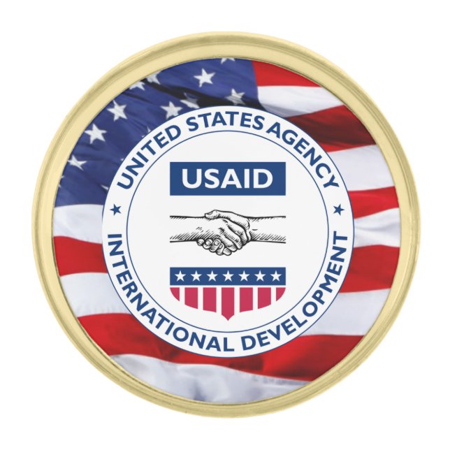 USAID Seal Lapel Pin (Front)