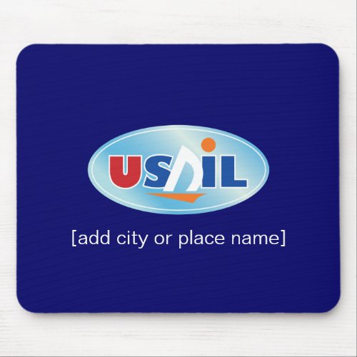 USAIL Ocean Glider namedrop template Mouse Pad
