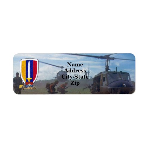USARV Vietnam Nam war patch Label