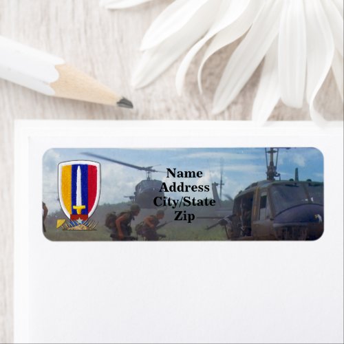 USARV Vietnam Nam war Veterans patch Label