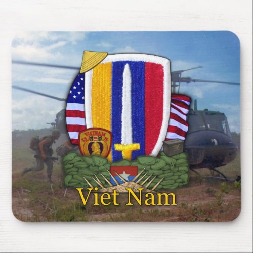 usarv vietnam war patch veterans vets Mousepad