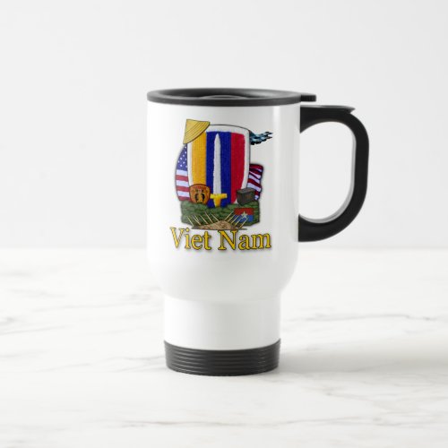 usarv vietnam war patch veterans vets mug