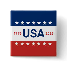 USA's 250th Anniversary 1776 2026 Red White Blue