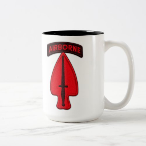 usasoc special ops operations command veterans Two_Tone coffee mug