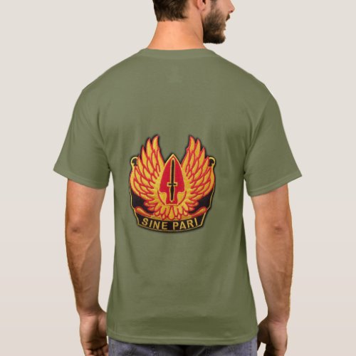 USASOC Special Ops Sine Pari SOCOM Vet Veterans T_Shirt