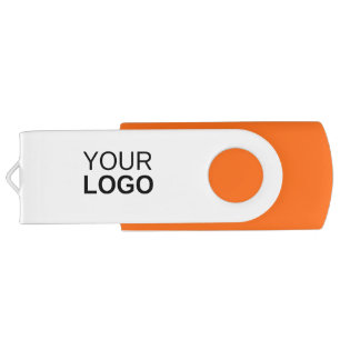 USB 2.0 - Orange Flash Drive