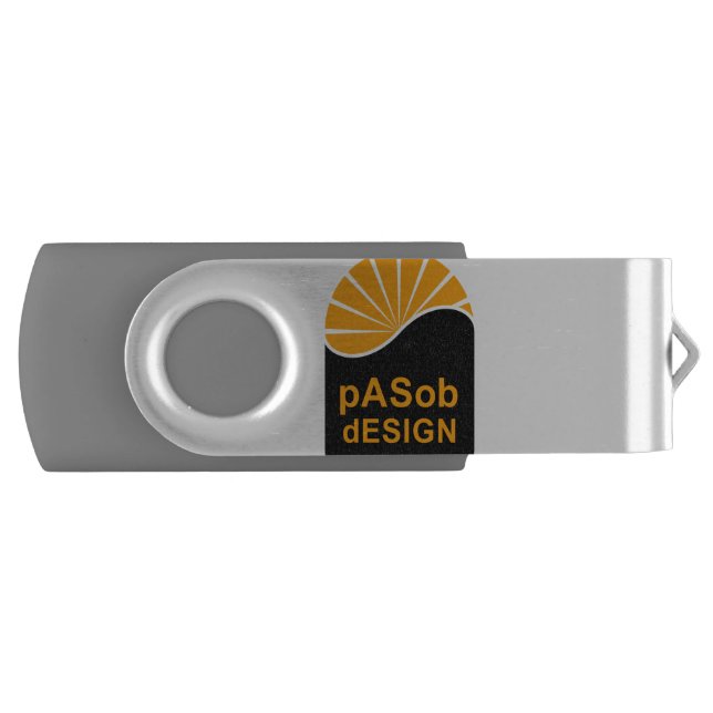 USB 2.0 Swivel USB Flash Drive (Front)