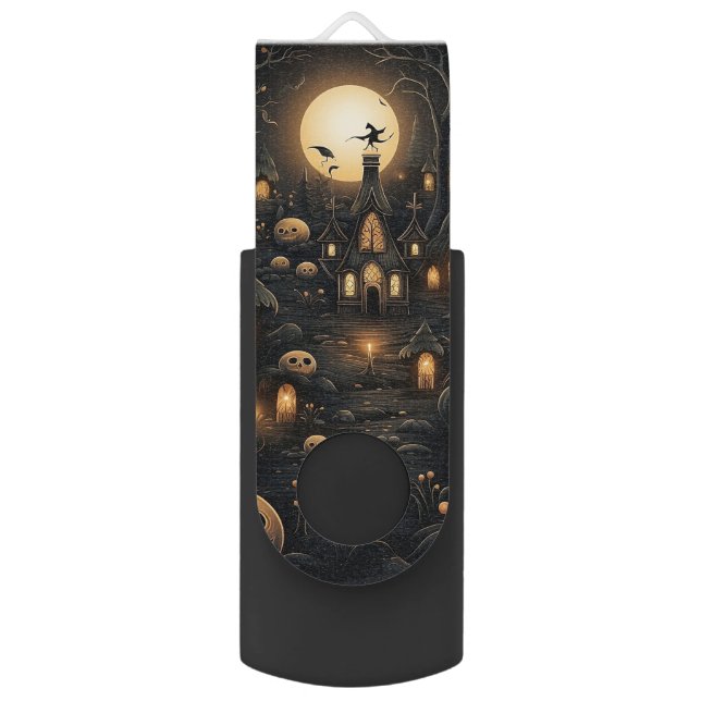 USB 3.0 Flash Drive in cool design (Back (Vertical))