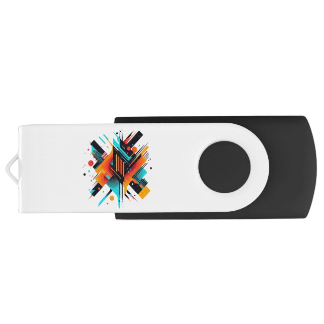 USB 3.0 Flash Drive in cool design (Back)