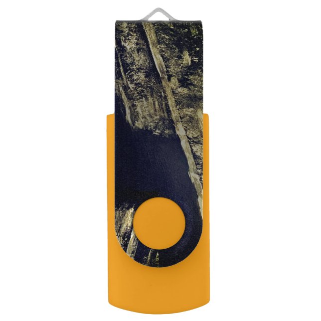 USB by dalDesignNZ Flash Drive (Back (Vertical))
